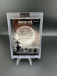 2025 Wild Card Haunted Hits Monster Hunt Omarion Hampton NHC-OH Football Card - back