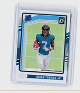 2024 Panini Donruss Optic Rated Rookie Brian Thomas Jr. #214 Jacksonville Jaguars - front