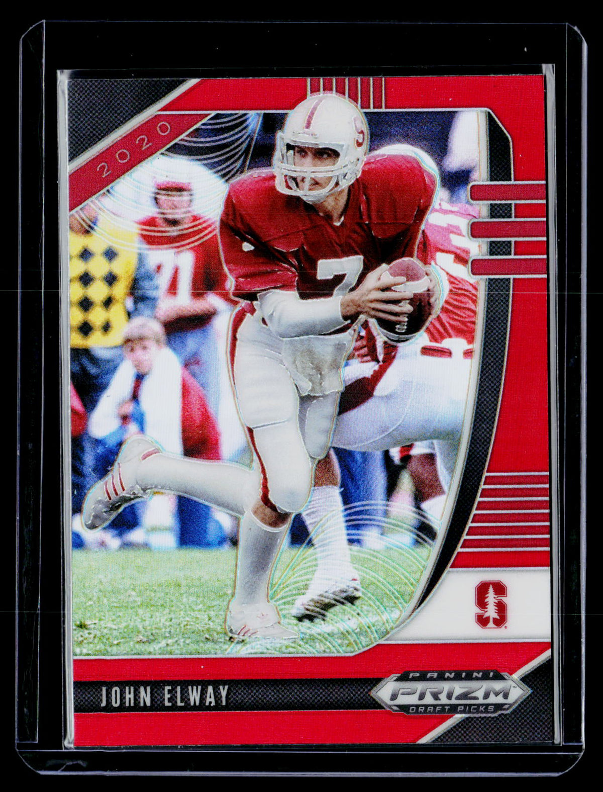 2020 Panini Prizm Draft Picks John Elway #54 Stanford - front