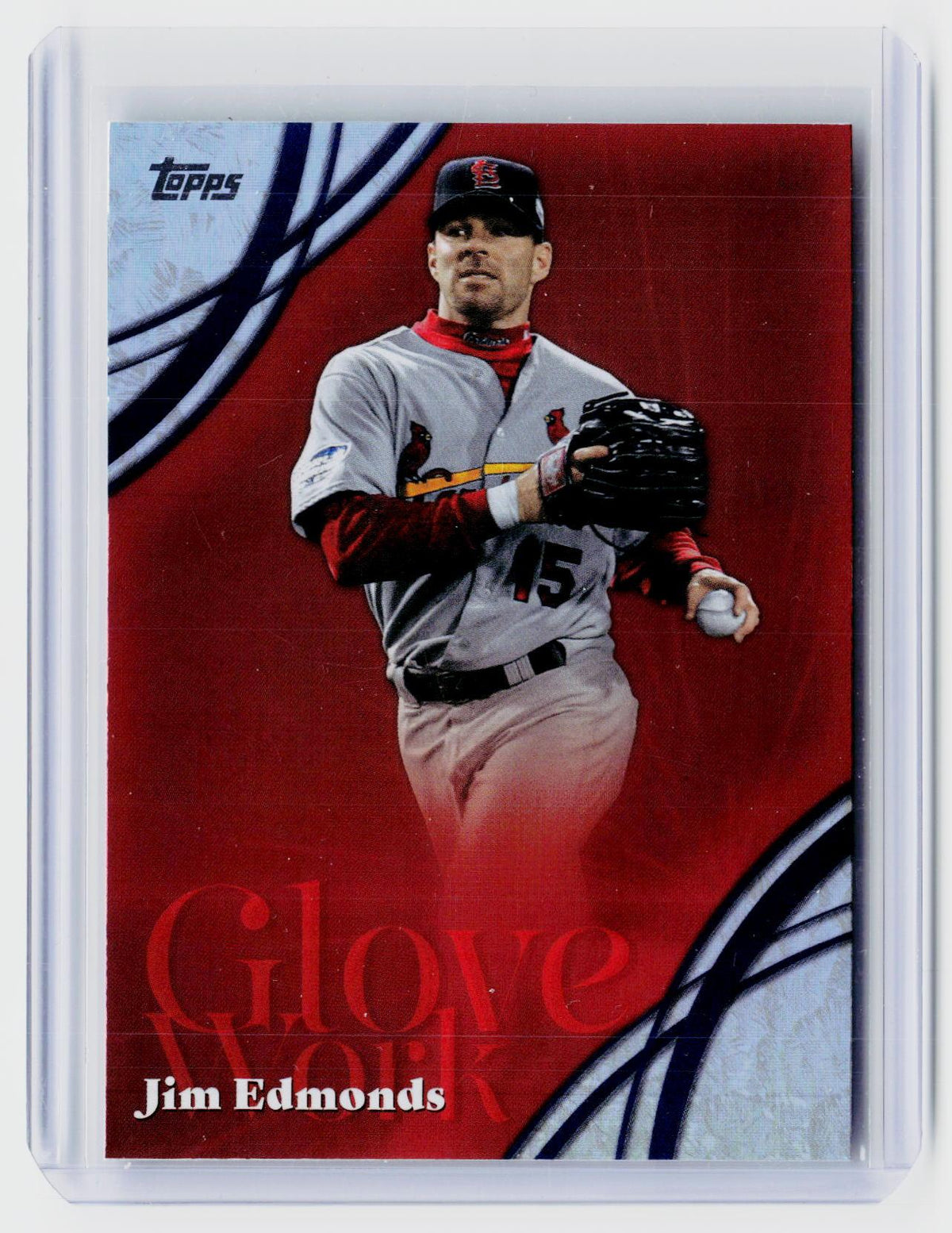 2026 Topps Gallery Gallery Works GW-51 Jim Edmonds St. Louis Cardinals - front