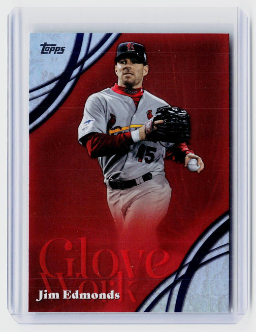 2026 Topps Gallery Gallery Works GW-51 Jim Edmonds St. Louis Cardinals - front