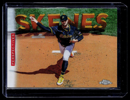 2026 Topps Chrome Perspectives Paul Skenes #P-8 Pittsburgh Pirates - front