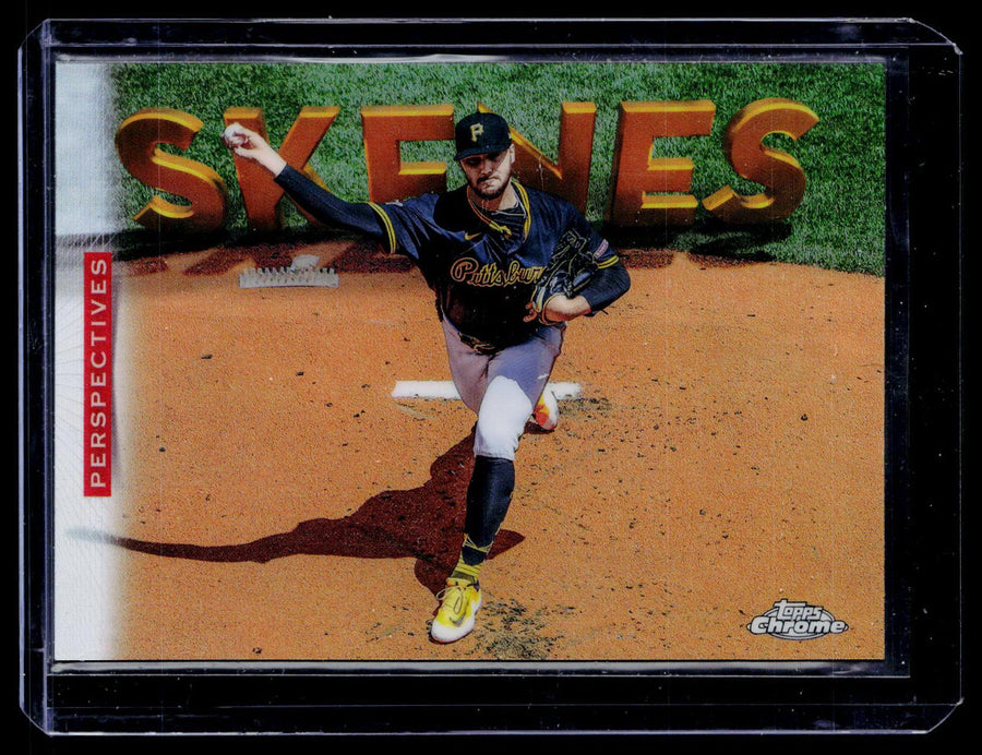 2026 Topps Chrome Perspectives Paul Skenes #P-8 Pittsburgh Pirates - front