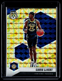 2020-21 Panini Mosaic Basketball Caris LeVert Silver #95 - front