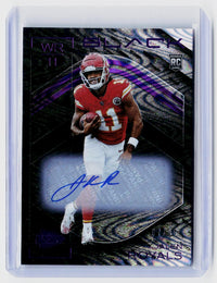 2025 Panini Black Football Jalen Royals Rookie Autograph #112 Kansas City Chiefs - front