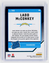 2024 Panini Donruss Optic Football Ladd McConkey Rated Rookie #266 - back
