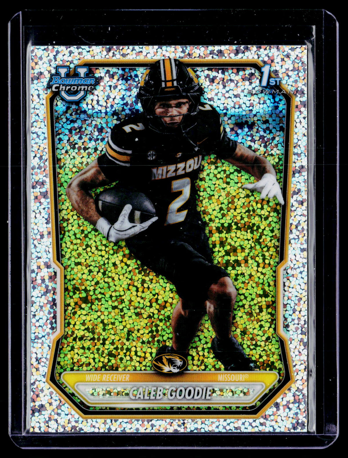 2026 Topps Bowman Chrome Prospects Caleb Goodie Speckle BCP-32 - front