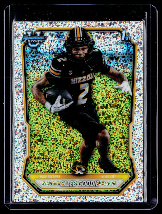2026 Topps Bowman Chrome Prospects Caleb Goodie Speckle BCP-32 - front