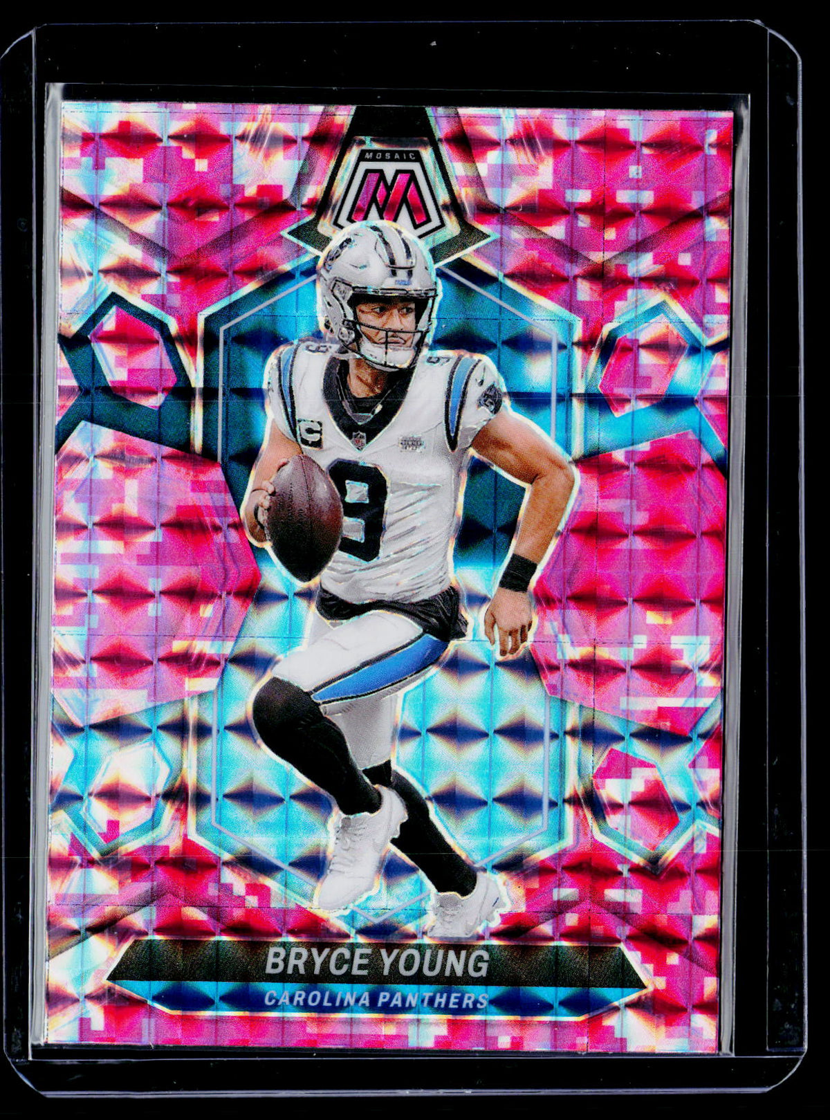 2024 Panini Mosaic Football Bryce Young #29 Carolina Panthers - front