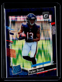 2023 Panini Donruss Optic Tyler Scott Rated Rookie #218 Chicago Bears - front