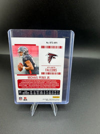 2024 Panini Contenders Rookie Ticket Swatches Michael Penix Jr. RTS-MPJ Rookie - back