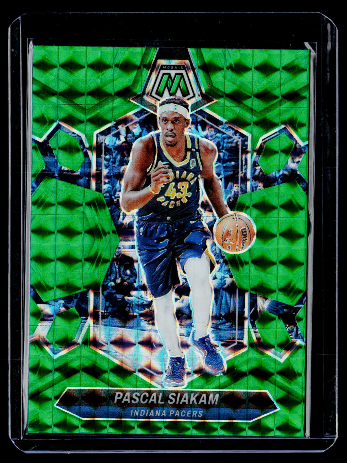 2023-24 Panini Mosaic Basketball Pascal Siakam #6 Indiana Pacers - front