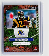 2023 Panini Absolute Ground Hogs GH-25 Eric Dickerson Rams Memorabilia /199 - back